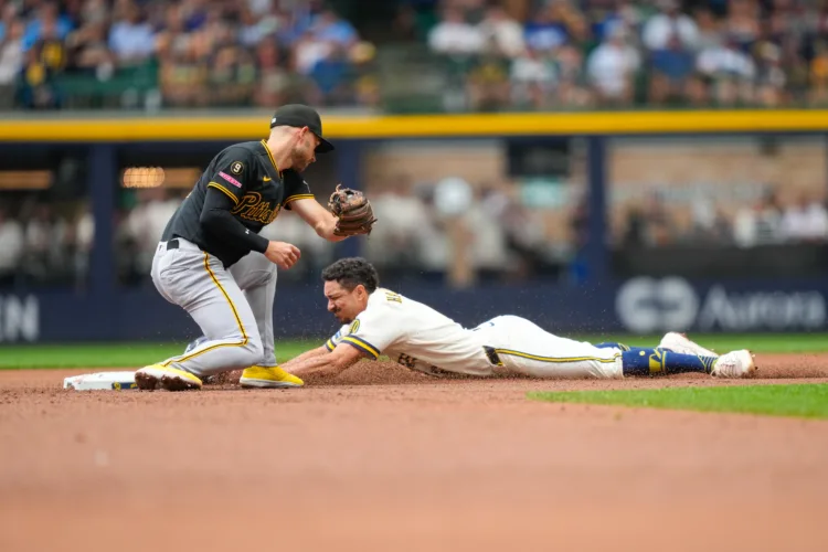 Pirates fall to Brewers, 5-2, in Dustin May’s debut